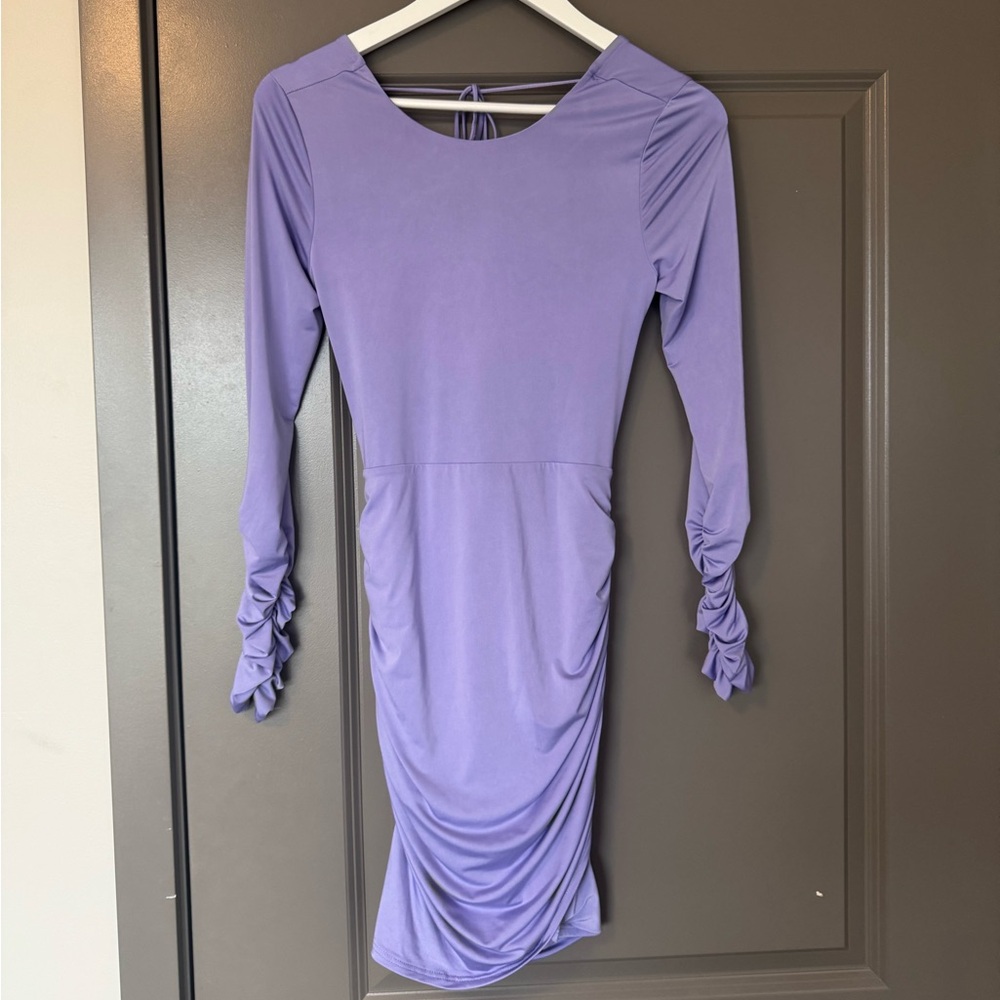 Lucy in the Sky Lavender Long Sleeve Dress